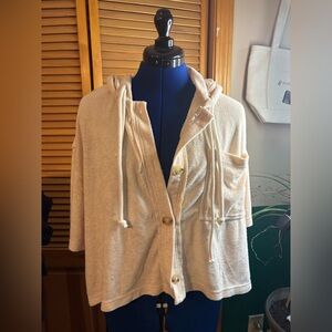 Lounge Set, Cream Colored, 2 pieces